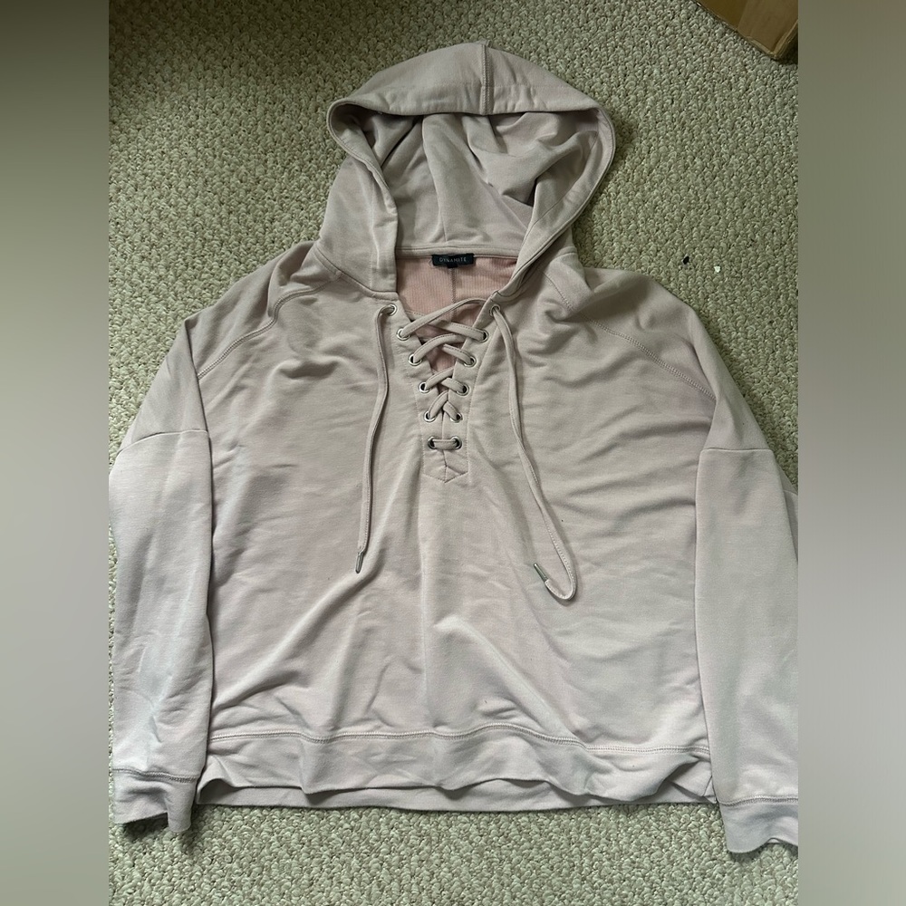 Womens cropped hoodie